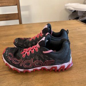 Adidas Vigor TR3 Womens Size US 4 1/2Trail Running Shoes Pink / Gray ortholite